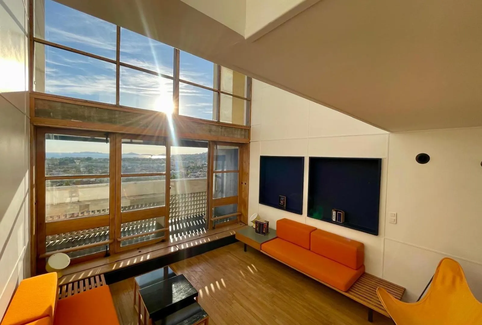 Duplex Le Corbusier Apartment Marseille France